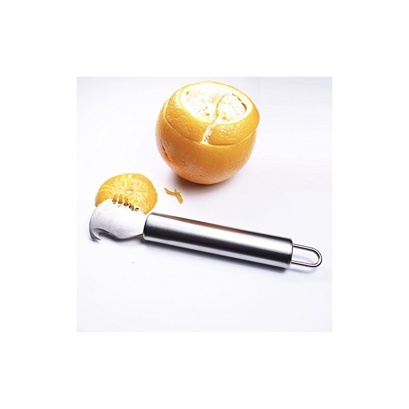 2 In 1 Lemon Zester Orange Critus Peeler