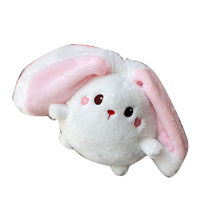 Animal Plush Doll Adorable Soft Reversible Persimmon Plush Toy Pillow