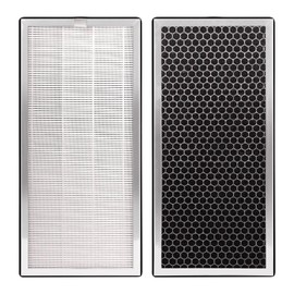 Midiex MA40 Replacement Filter Compatible with Modify Air Purifier MA-40 Series, 3-in-1 H13 HEPA Filter with Activated Carbon Pre-filter for 40 Air Purifier, 2 Pcs