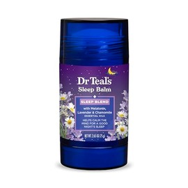 Dr Teals Skin Care Agent S 2.5oz Blsamo Dormir Melatonina Aceites  2.5 oz, aceites esenciales, bálsamo corporal, aplicación puntos pulso              