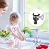 3 Piece Universal Tap Connector for Hose Pipe, Adjustable Indoor