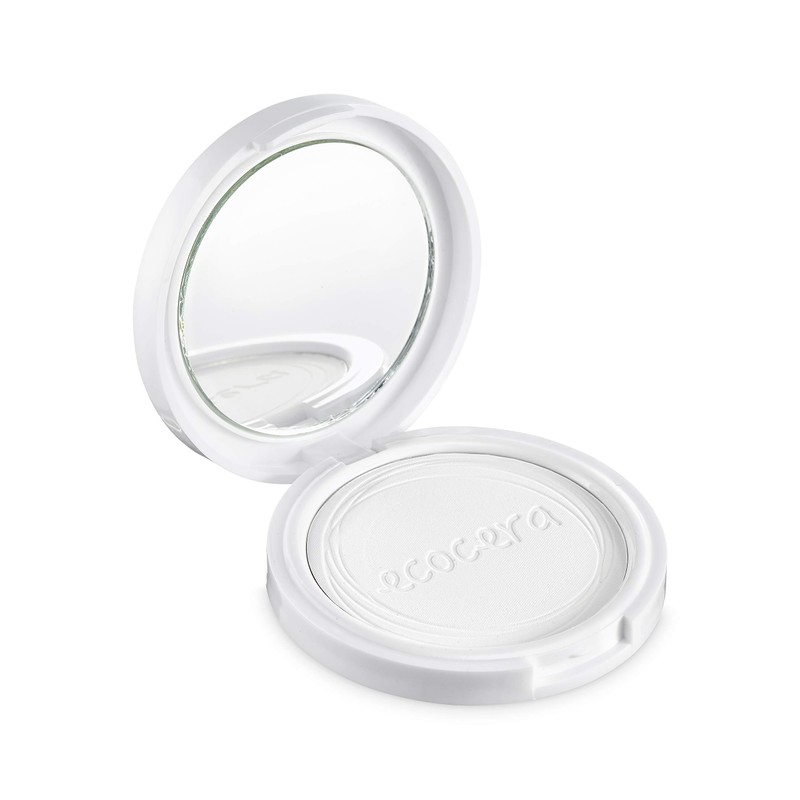 ECOCERA Bamboo Compact Powder Transparent Face Powder Hypoallergenic Natural Vegan