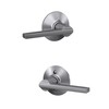 Schlage F10 LAT 626 Latitude Door Lever, Hall & Closet