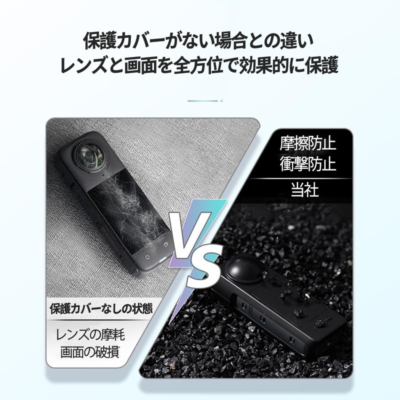 Insta360 X5 Case, Cover, Protective Case [NOUKAJU] Protective Cover for