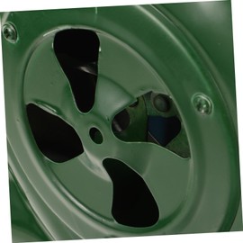 Outanaya Hand Crank Bbq Fan Portable Fire Blower Utility Blower Fan for Camping Comfortable to Hold Design