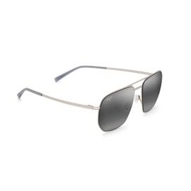 Maui Jim Unisex Sharks Cove Sunglasses, Grey Shark's Cove Titaniu