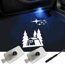 ZIFXIS No Fade Car Door Lights Logo, Led Puddle Lights Car Accessories Compatible with Forester Outback Ascent Legacy XV-2PCS