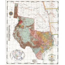 Republic of Texas 1845 by John Davis