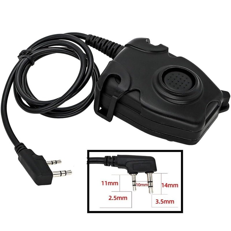ZTAC Z112-KEN PTT Switch PTT KENWODD PTT Switch Wireless KEN-Pelto