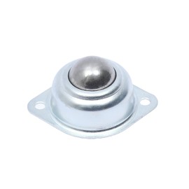 Flat Ball Roller, Pack of 10 Ball Castors, Furniture Castors, Universal Ball Bearing Transfer Bearing, Carbon Steel, Carbon Steel Ball Roller Bearings, Round Castors, Mounted Bearing for Trolley