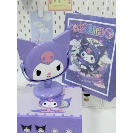 Sanrio Kuromi Vanity Makeup Mirror Table Mirror w/FREE Gift Bag - Purple NEW