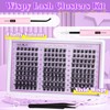 ALICE Wispy Lash Clusters Kit Natural Fluffy Lash Extension Kit