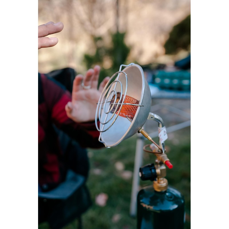 Stansport Portable Outdoor Propane Radiant Heater (195),Black