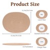 Oval Placemats Set of 8 Woven Farmhouse Kitchen Table Mats