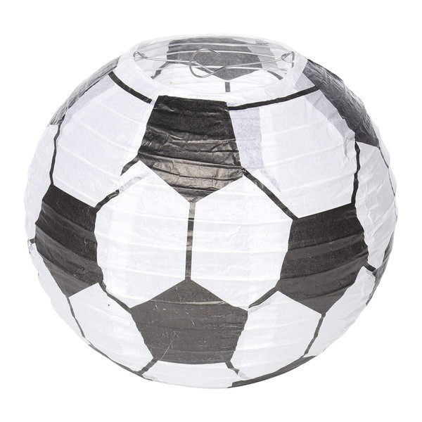Mobestech 10Inch Kids Paper Lantern Hanging Lantern Football Night Light