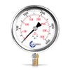 CARBO Instruments 5000 PSI Glycerin Liquid Filled Pressure Gauge, 4"