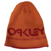 Oakley Men's Thermonuclear Protection Reversible Beanie Hat, Red iron