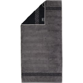 Cawö Home Hand Towels Noblesse Duo 1003 Anthracite 79 Hand Towel 50 x 100 cm