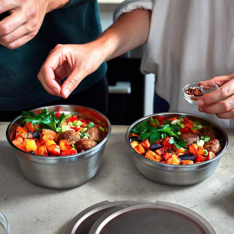 BLACK + BLUM - Lunch Bowl - Microwavable Stainless Steel,