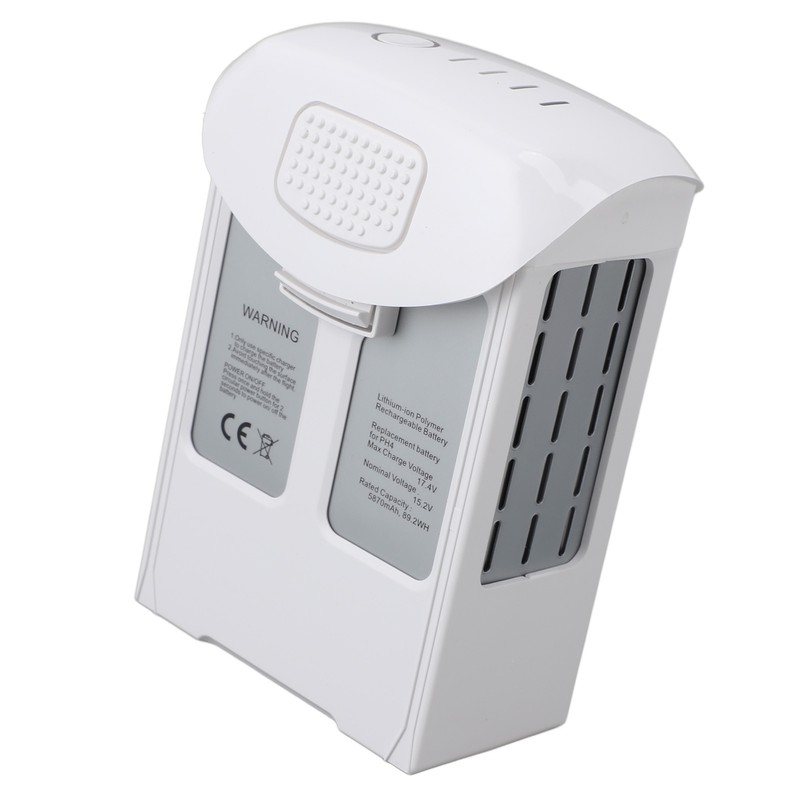 Drone Battery White 5870mAh High Capacity Drone Intelligent Battery for