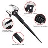MAXPOWER 16-inch Adjustable Construction Spud Wrench, 4 in 1 Multifunctional