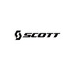 SCOTT C3003 Horizontal Black Die Cut Sticker 11.8 inches (30