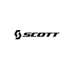 SCOTT C3003 Horizontal Black Die Cut Sticker 11.8 inches (30 cm) (Old Part Number: 217635-1377-1)