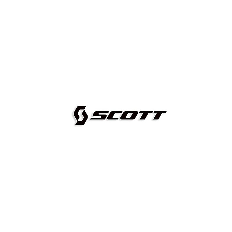 SCOTT C3003 Horizontal Black Die Cut Sticker 11.8 inches (30