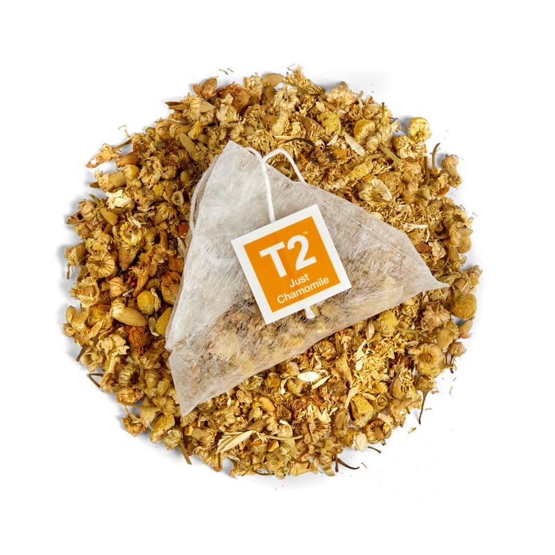 T2 Tea Just Chamomile Herbal Tea, Herbal Tea Bags in