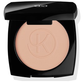 Korff Kompaktpuder, gleichmäßig, leicht und seidig, glättet den Teint und fixiert das Make-up, Nude, 9 g