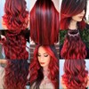 2 x Clip-In Hair Extension Highlights Streaks, Colourful Hair Highlights