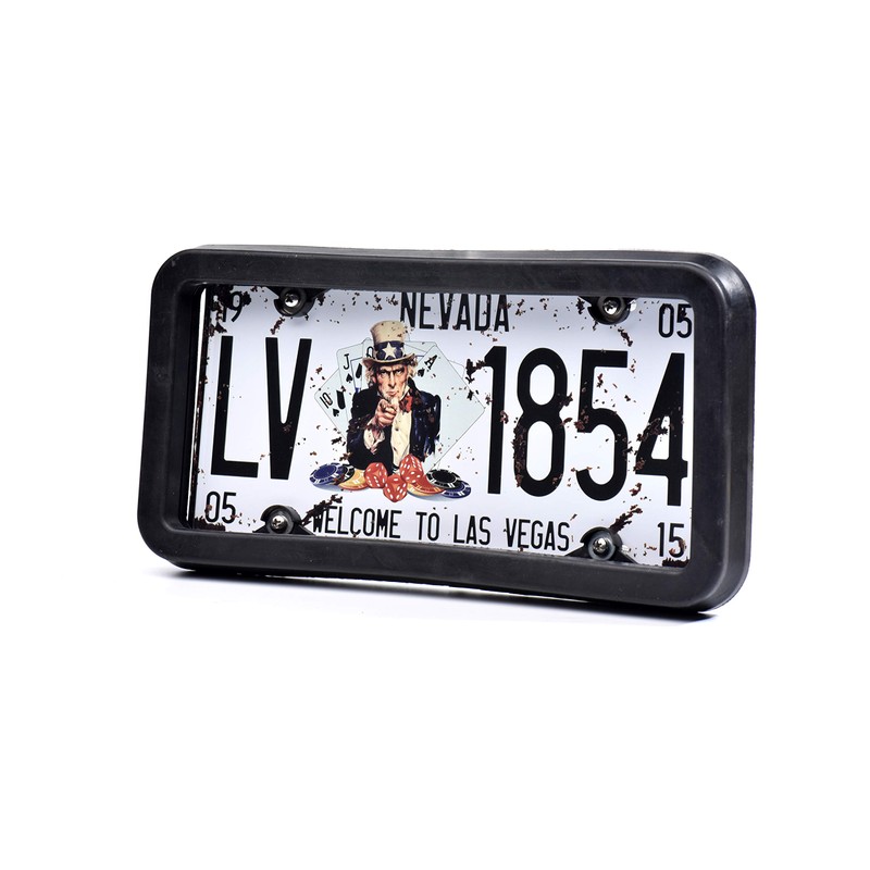 AR-PRO Ultimate License Plate Bumper Guard with Mounting Hardware -