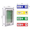 Vegena Pack of 60 Microscope Slides Microscope Preparations Children with
