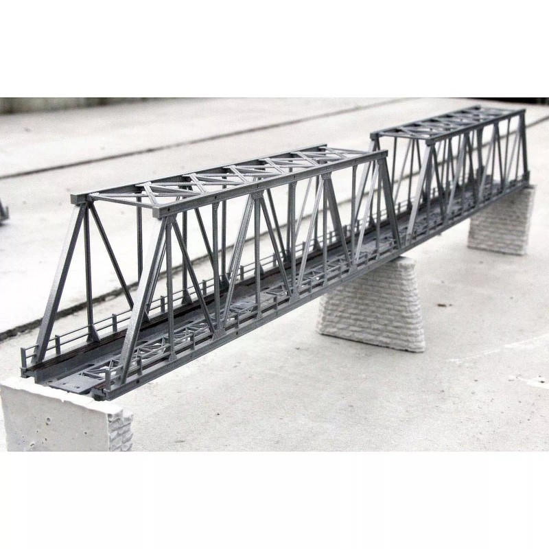 Evemodel HO Scale Model Truss Bridge Kit for Model Track
