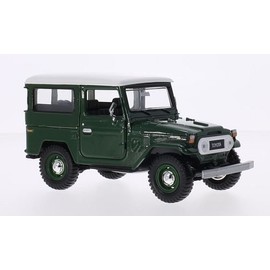 Motormax MOTOR MAX MM79323GR Toyota FJ40, Green/White/Green/White Roof