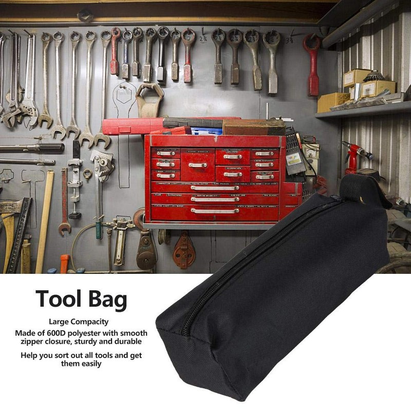 Multifunctional Tool Bag Zipper Tool Pouch for Pliers Screws Repair