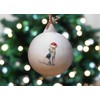 Image Industry Fox Terrier Ceramic Bauble - Tree Decoration -