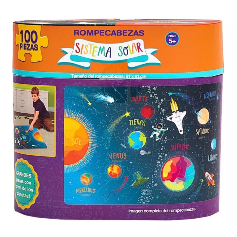 Novelty Rompecabezas Novelty Sistema Solar Del Espacio Gigante 5