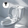 Dual Flush Toilet Push Button, Adjustable Toilet Flusher Button, Toilet