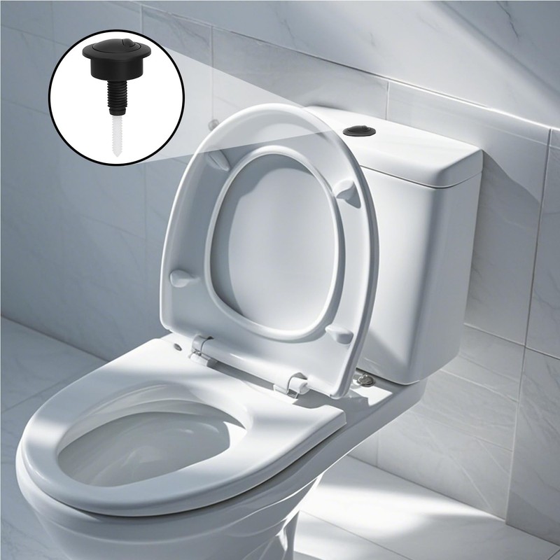 Dual Flush Toilet Push Button, Adjustable Toilet Flusher Button, Toilet