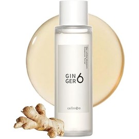 Ginger 6 Toner, 5.07fl. oz. - Ginger Shot Skincare for Soothing Redness, Hydrating, and Firming Skin, with 86% Ginger Essence Water, Niacinamide & Peptides
