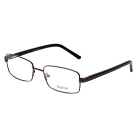 Vivid Eyewear Big and Tall 1 Designer Eyeglasses in Brown +0.75