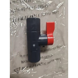 Asahi/America - 1076002 - Ball Valve, PVC, Pipe Size 1/4 in, Tube Size 1/4 in