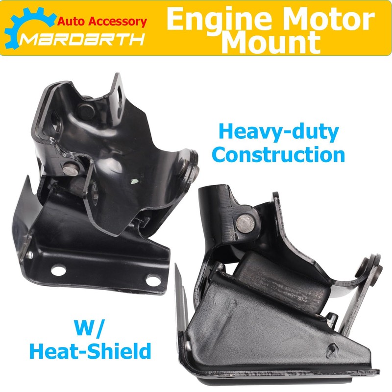 Set of 3, Engine Motor Mounts and Trans Mount Compatible