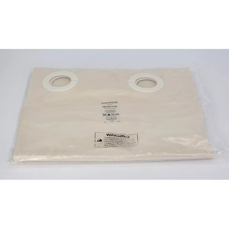 Manchester Mills Protect360° Shower Curtain 42x72 Petite Dot Beige Microban®