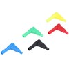 10Pcs Banana Plug Safety Sealed Protection Shrouded 90 Degree DIY