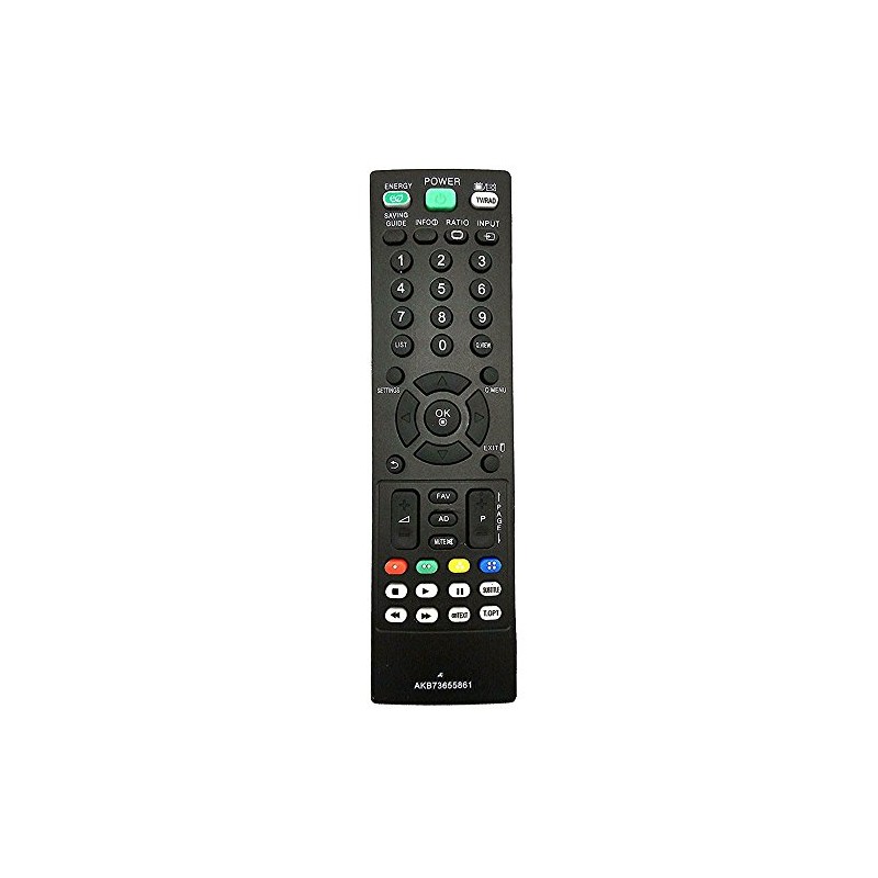 Allimity New Replacement Remote Control Compatible with LG AKB73655802 AKB73655861
