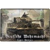 Tin Sign 30 x 20 cm German Wehrmacht Tiger –