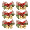 50Pcs Mini Bowknot Bells Durable Metal Happy Vibes Widely Used