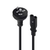Alogic Australian 2 Pin Mains Plug to IEC C7 Power